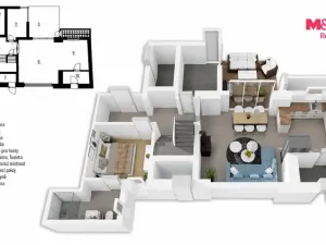 Prodej rodinného domu, Praha - Suchdol, K Roztokům, 160 m2