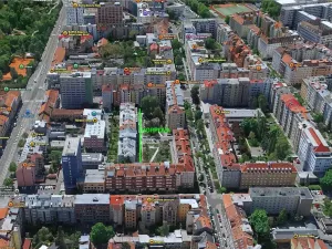Pronájem bytu 2+kk, Brno, Hoppova, 45 m2