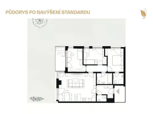 Prodej bytu 4+kk, Praha - Dolní Chabry, Doksanská, 101 m2