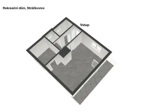 Prodej chaty, Strážkovice, 73 m2