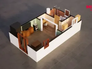 Prodej chaty, Velké Popovice, 27 m2