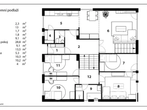 Prodej vícegeneračního domu, Chrudim, Čáslavská, 227 m2