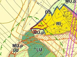Dražba pozemku pro bydlení, Skuteč, 1714 m2