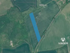Prodej podílu pole, Břvany, 795 m2