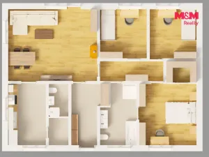 Prodej rodinného domu, Rožďalovice - Zámostí, Polní, 105 m2