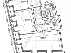 Pronájem kanceláře, Hradec Králové, Malé náměstí, 89 m2