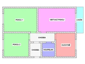 Prodej bytu 3+1, Trutnov, Dlouhá, 74 m2