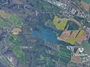 Prodej podílu lesa, Troubsko, 23404 m2