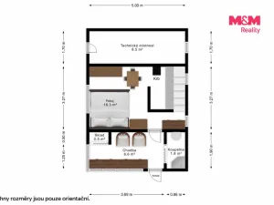 Prodej chaty, Černošín - Záhoří, 42 m2