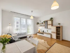 Pronájem bytu 1+kk, Praha - Čakovice, Bermanova, 42 m2