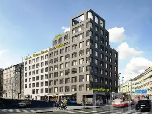 Pronájem bytu 2+kk, Praha - Smíchov, Plzeňská, 26 m2