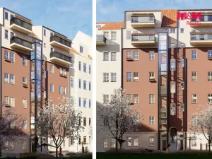 Prodej bytu 3+kk, Praha - Smíchov, Grafická, 36 m2