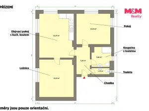 Pronájem bytu 3+kk, Luby, Revoluční, 71 m2