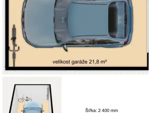 Pronájem garáže, Česká Třebová, 22 m2