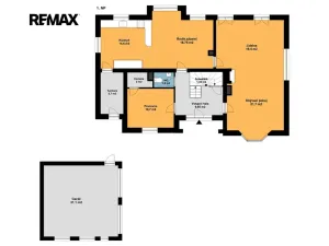 Pronájem rodinného domu, Praha - Nebušice, Na Malé Šárce, 302 m2