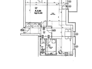 Pronájem bytu 2+kk, Benešov, U Pivovaru, 62 m2