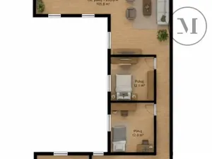 Prodej bytu 6+kk a větší, Třeboň, 247 m2