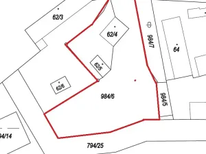 Prodej pozemku pro bydlení, Kaliště, 1162 m2