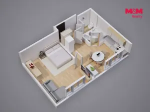 Prodej bytu 1+1, Děčín - Děčín IV-Podmokly, Příbramská, 45 m2