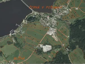 Dražba louky, Černá v Pošumaví, 3624 m2