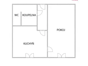 Prodej bytu 1+1, Bílina - Teplické Předměstí, Sídliště Za Chlumem, 35 m2