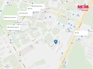 Pronájem bytu 1+kk, Praha - Hlubočepy, Kurandové, 36 m2