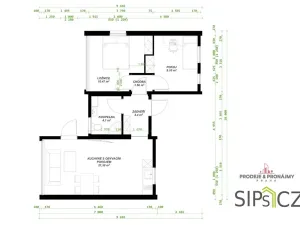 Prodej domu na klíč, Louny, 62 m2