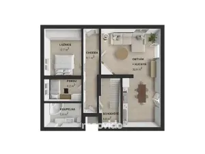Prodej rodinného domu, Praha - Lipence, K Černošicím, 128 m2