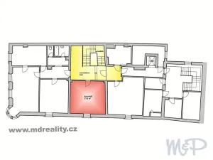 Pronájem kanceláře, Jihlava, 27 m2