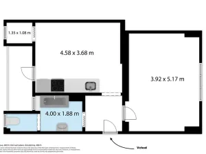 Prodej bytu 1+1, Ústí nad Labem, Alešova, 52 m2