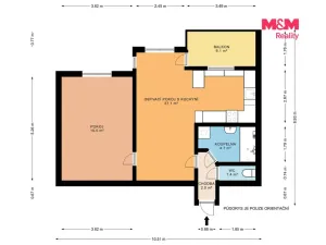 Prodej bytu 2+kk, Drásov, Hradčanská, 53 m2