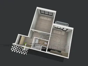 Pronájem bytu 2+kk, Český Krumlov, Urbinská, 41 m2