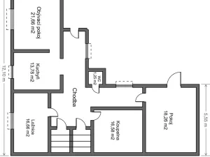 Prodej rodinného domu, Straškov-Vodochody - Straškov, 100 m2