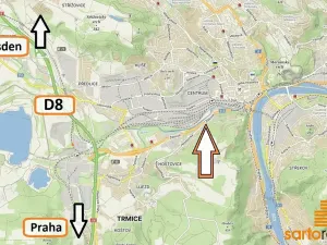 Pronájem skladu, Ústí nad Labem, Žižkova, 420 m2