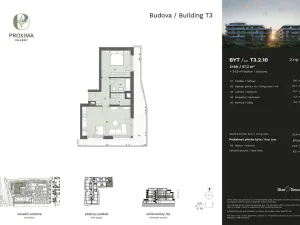 Prodej bytu 2+kk, Praha - Dolní Chabry, Podhorská, 57 m2