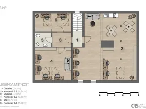 Prodej kanceláře, Mladá Boleslav, Ptácká, 305 m2