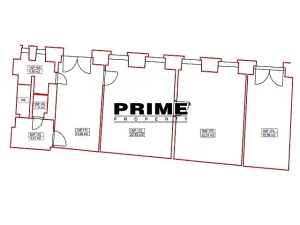 Pronájem kanceláře, Praha - Nové Město, Opletalova, 86 m2