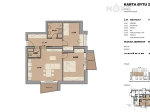 Prodej bytu 3+kk, Fryšták, 83 m2