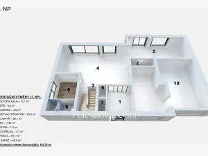 Prodej rodinného domu, Tuchoměřice, Polní, 383 m2
