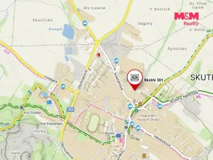 Pronájem bytu 2+kk, Skuteč, Školní, 50 m2