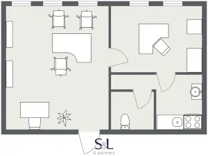 Pronájem kanceláře, Česká Lípa, Berkova, 49 m2