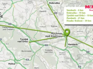 Pronájem bytu 3+kk, Rychnov nad Kněžnou, Janáčkova, 65 m2