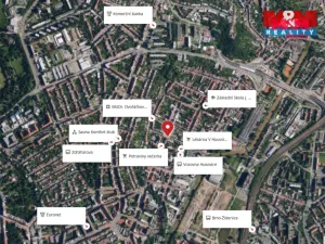 Pronájem bytu 2+kk, Brno - Husovice, Musilova, 51 m2