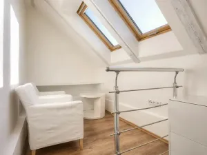 Pronájem atypického bytu, Praha - Smíchov, Hořejší nábřeží, 56 m2