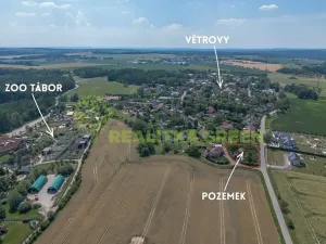 Prodej pozemku pro bydlení, Tábor, 1257 m2