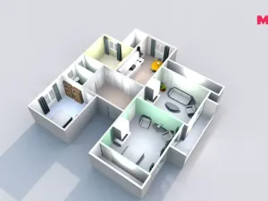 Prodej bytu 4+1, Děčín - Děčín IV-Podmokly, Resslova, 120 m2