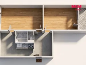 Prodej bytu 2+1, Karlovy Vary - Stará Role, Dvořákova, 65 m2