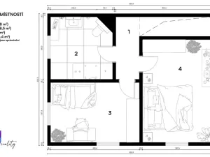Pronájem rodinného domu, Březina, 95 m2