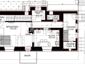 Pronájem rodinného domu, Kosoř, Dolejší, 190 m2