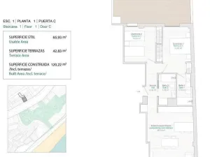 Prodej bytu 3+kk, Villajoyosa, Alicante, Španělsko, 65 m2